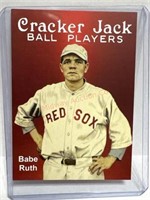 Babe Ruth Cracker Jack baseball card