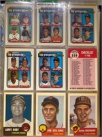 Mixed MLB/NFL Cards & Newspaper Clippings