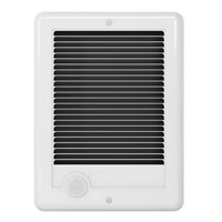 $146  1,000W In-wall Fan Electric Heater White