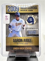 AARON JUDGE BASEBALL CARD