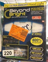 Beyond Bright Motion Activated LED Flood Light