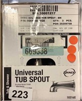 3pk Danco Universal Tub Spout