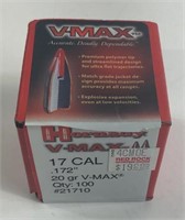 Hornady V-Max 17 Cal