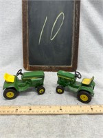 Pair of John Deere Garden Tractors