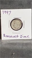 1947 Roosevelt Silver Dime US Coin