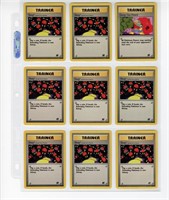 (9) X POKEMON CARDS