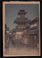 Japanese Woodblock Print by Kawase Hasui