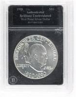 1990 EISENHOWER CENTENNIAL SILVER DOLLAR