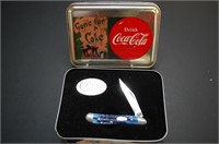 CAse Coca Cola Collectors Knife & Tin