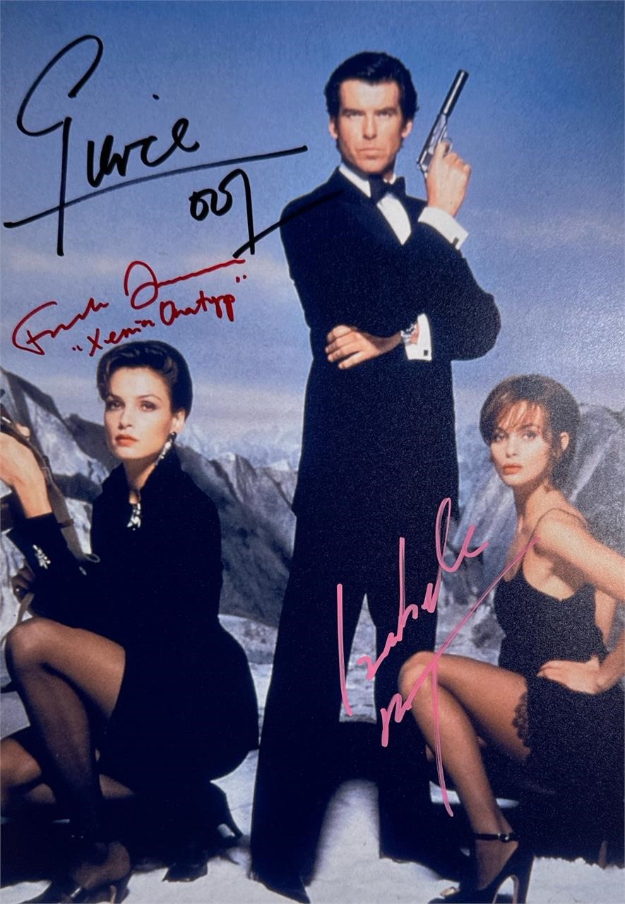 Autograph COA Goldeneye Photo