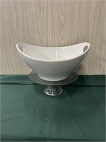 Matceramica Portugal Open Handle Large Bowl