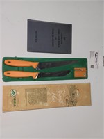 pioneer seed knife set and farm machen repair book
