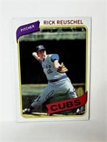1980 Topps Rick Reuschel Card
