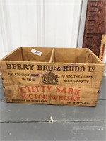 Berry Bros7 Rudd LTD wood box