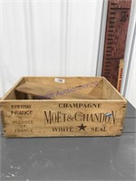 Moet & Chandon wood box