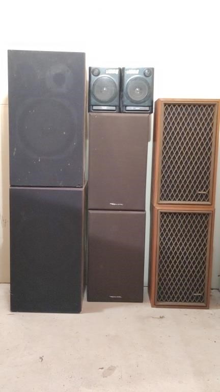 3 Sets of Speakers