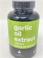 New Odorless Garlic Oil Extract 500mg Per Serving