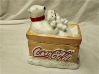 Coca Cola Bear Hinged Box