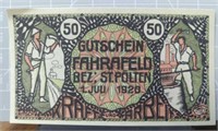 1920 German bank note