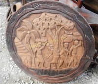 decorative wood carving