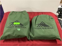 2 High Sierra inflatable twin mattresses