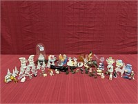 Lot of Miniatures: Animals, Place Settings,
