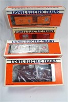 Lionel Modern Box Cars and Caboose