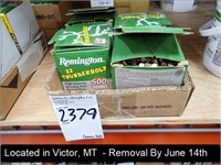 LOT, (2,000 +/-) ROUNDS OF REMINGTON 22