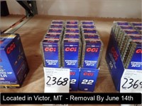 LOT, (1,500 +/-) ROUNDS OF CCI STANDARD VELOCITY