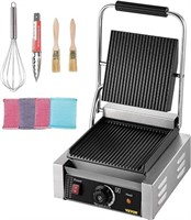 Happybuy Commercial Sandwich Panini Press Grill,18