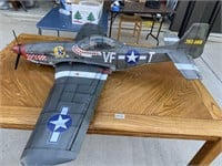 AirForce Looking Plane 40 size P51 WW2 fully loade