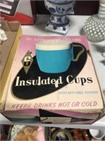 BOX OF INSULATED CUPS