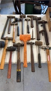 Various Hammers and Mallets