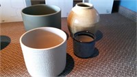 4 Asstd Ceramic Pots
