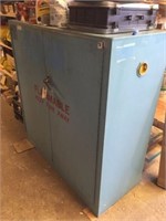 Protect-o- seal   Light blue metal cabinet