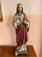 Statue of The Sacred Heart (62 cm H)