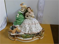 ROYAL WORCESTER "THE PICNIC" RW 3881 SIGNED