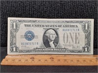 1928B $1 "Funny Back" Silver Certificate