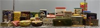 Advertising Tin & Cans Shelf Lot Collection