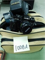 Minolta X-700 Camera w/ Accessories & Bag