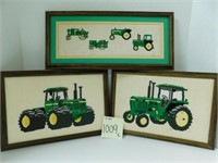 3 John Deere Cross Stitch Tractor Pictures