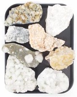 (8) Assorted Minerals, Quartz, Fluorite