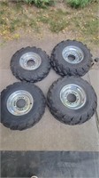 Polaris ATV tires 
AT26x8R12 x 2
AT26x11 R12 x 2