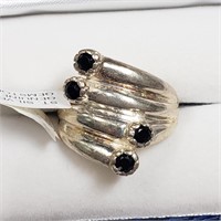 $220 S/Sil Onyx Ring