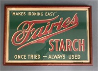 Fairies Starch Ironing Starch Advertising Sign
