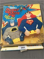 Super Hero cake pan set