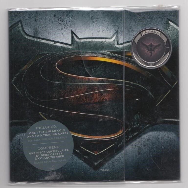 2016 Canada Batman v Superman Coin Set