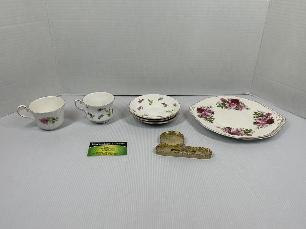 Gladstone & Royal Patrician Tea Set Pieces
