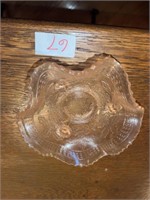 PINK DEPRESSION GLASS BOWL