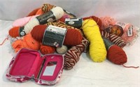 A Huge Lot Of Yarn & Crochet Needles V12A